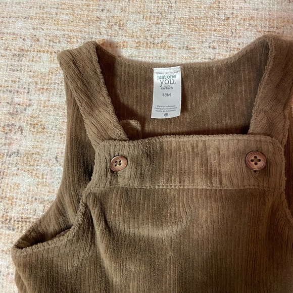 ••Corduroy Brown Overalls - Picture 5 of 6